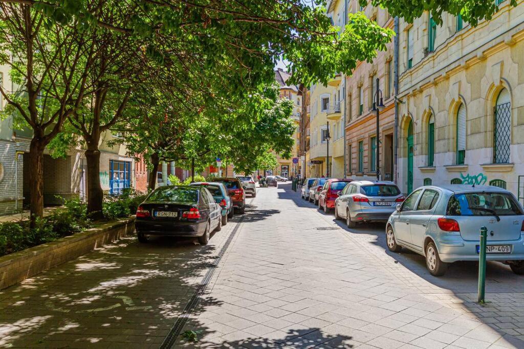 Roomy Apartment 80Sqm At City Center Free Parking Space, Ac & Balcony Будапешт Экстерьер фото