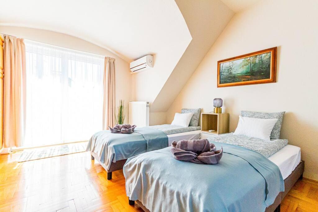 Roomy Apartment 80Sqm At City Center Free Parking Space, Ac & Balcony Будапешт Экстерьер фото
